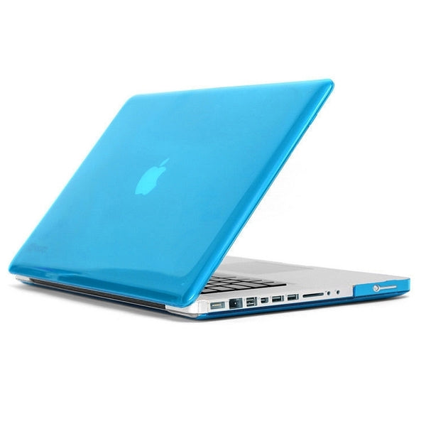 ENKAY for MacBook Pro 13.3 inch (US Version) / A1278 4 in 1 Crystal Hard Shell Plastic Protective Case with Screen Protector & Keyboard Guard & Anti-dust Plugs(Blue) - MacBook Pro Cases by ENKAY | Online Shopping South Africa | PMC Jewellery | Buy Now Pay Later Mobicred