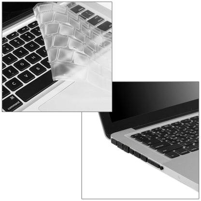 ENKAY for Macbook Pro 15.4 inch (US Version) / A1286 Hat-Prince 3 in 1 Crystal Hard Shell Plastic Protective Case with Keyboard Guard & Port Dust Plug(Black) - MacBook Pro Cases by ENKAY | Online Shopping South Africa | PMC Jewellery | Buy Now Pay Later Mobicred