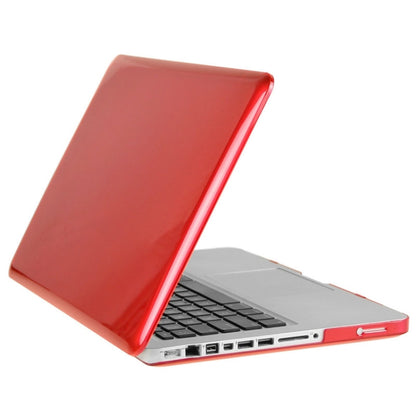 ENKAY for Macbook Pro 15.4 inch (US Version) / A1286 Hat-Prince 3 in 1 Crystal Hard Shell Plastic Protective Case with Keyboard Guard & Port Dust Plug(Red) - MacBook Pro Cases by ENKAY | Online Shopping South Africa | PMC Jewellery | Buy Now Pay Later Mobicred