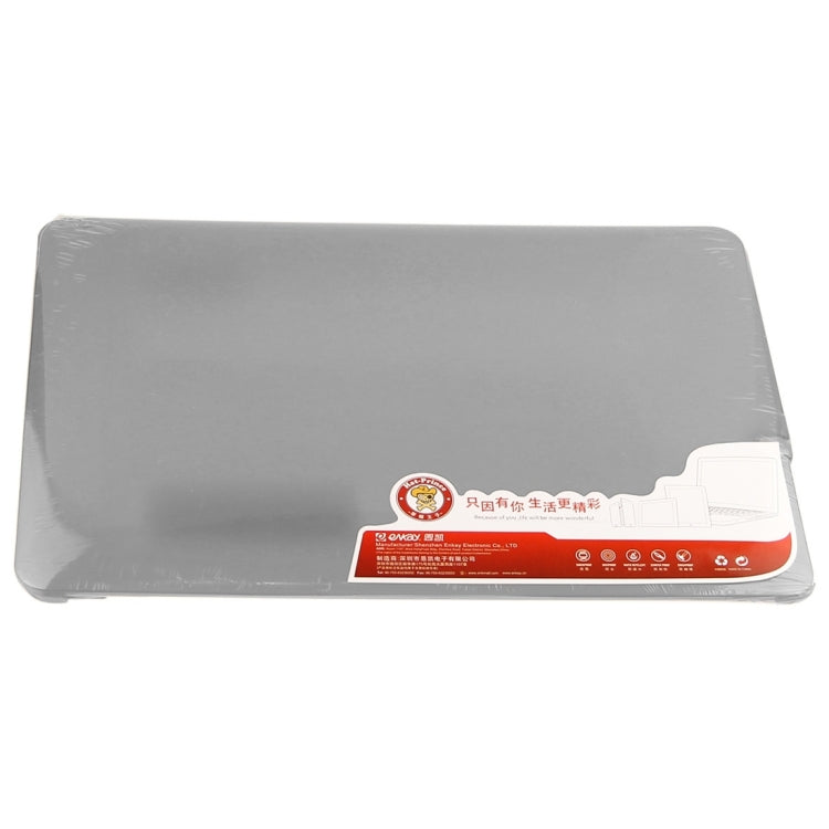 ENKAY for Macbook Pro Retina 13.3 inch (US Version) / A1425 / A1502 Hat-Prince 3 in 1 Frosted Hard Shell Plastic Protective Case with Keyboard Guard & Port Dust Plug(Grey) - MacBook Pro Cases by ENKAY | Online Shopping South Africa | PMC Jewellery | Buy Now Pay Later Mobicred