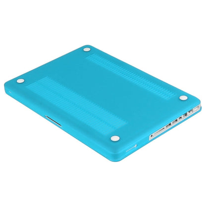 ENKAY for Macbook Pro 15.4 inch (US Version) / A1286 Hat-Prince 3 in 1 Frosted Hard Shell Plastic Protective Case with Keyboard Guard & Port Dust Plug(Blue) - MacBook Pro Cases by ENKAY | Online Shopping South Africa | PMC Jewellery | Buy Now Pay Later Mobicred