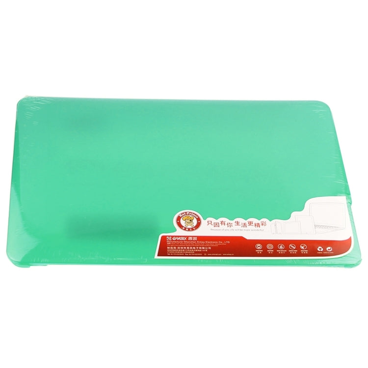 ENKAY for Macbook Pro Retina 15.4 inch (US Version) / A1398 Hat-Prince 3 in 1 Frosted Hard Shell Plastic Protective Case with Keyboard Guard & Port Dust Plug(Green) - MacBook Pro Cases by ENKAY | Online Shopping South Africa | PMC Jewellery | Buy Now Pay Later Mobicred