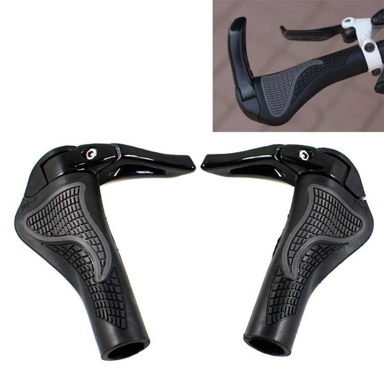 Ergonomic Combination Sets Handlebar with Vice(Black) - Bicycle Grips by PMC TechLife | Online Shopping South Africa | PMC TechLife