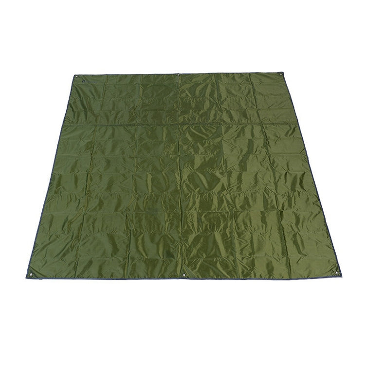 Waterproof Oxford Cloth 420D Oxford Material Camping Picnic Beach Tent Roof Tarp (Size: 215x215cm)(Army Green) - Camping Mats by PMC Jewellery | Online Shopping South Africa | PMC Jewellery