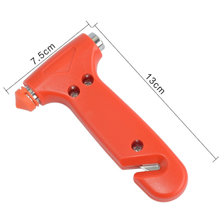 Portable Multi Function Auto Emergency Hammer Escape Tool Life Hammer(Red) - Emergency Hammer by PMC TechLife | Online Shopping South Africa | PMC TechLife | Buy Now Pay Later Mobicred