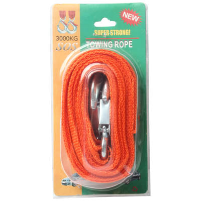4 Meters Load 3 Tons of Tow Rope, Random Color Delivery - Towing Bars by PMC TechLife | Online Shopping South Africa | PMC TechLife | Buy Now Pay Later Mobicred