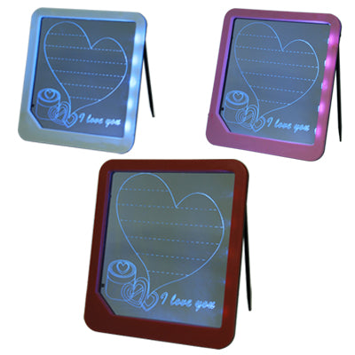 Writing Sign Display Light LED Message Board, Size: 225x200x22 mm (Random Color Delivery) - Message Boards by PMC Jewellery | Online Shopping South Africa | PMC Jewellery | Buy Now Pay Later Mobicred