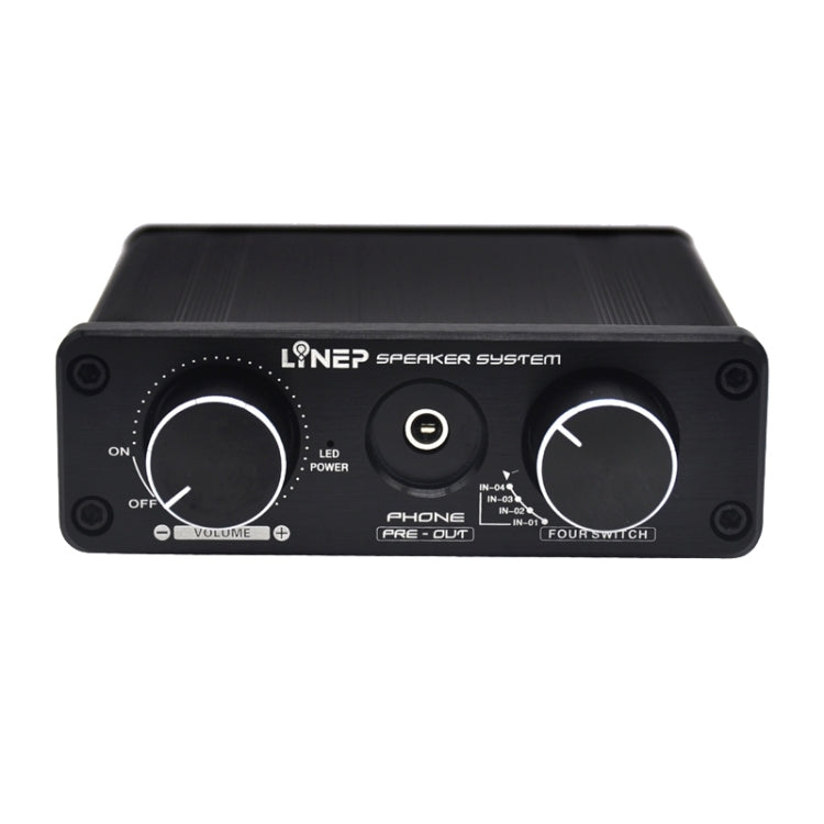 A926 Four-In Two-Out Signal Amplifying Switcher(Black) -  by PMC Jewellery | Online Shopping South Africa | PMC Jewellery | Buy Now Pay Later Mobicred