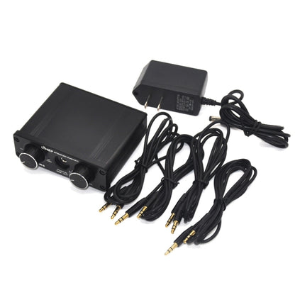 A926 Four-In Two-Out Signal Amplifying Switcher(Black) -  by PMC Jewellery | Online Shopping South Africa | PMC Jewellery | Buy Now Pay Later Mobicred