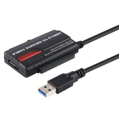 USB 3.0 to IDE/SATA Hard Drive External HDD Adapter(Black) - USB 3.0 by PMC Jewellery | Online Shopping South Africa | PMC Jewellery | Buy Now Pay Later Mobicred