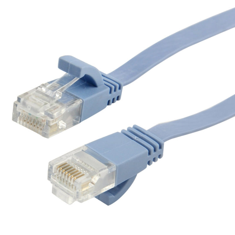 CAT6 Ultra-thin Flat Ethernet Network LAN Cable, Length: 50m(Blue) - Lan Cable and Tools by PMC Jewellery | Online Shopping South Africa | PMC Jewellery | Buy Now Pay Later Mobicred