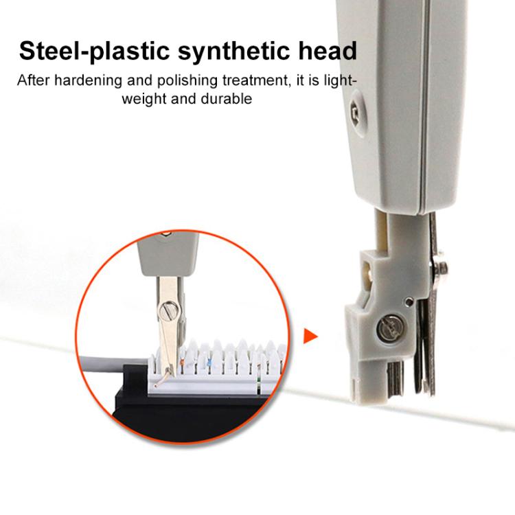RJ45 / RJ12 / RJ11 Network BT Telephone Socket Multi Punch Insertion Tool(White) - free shipping - PMC TechLife - Order now!