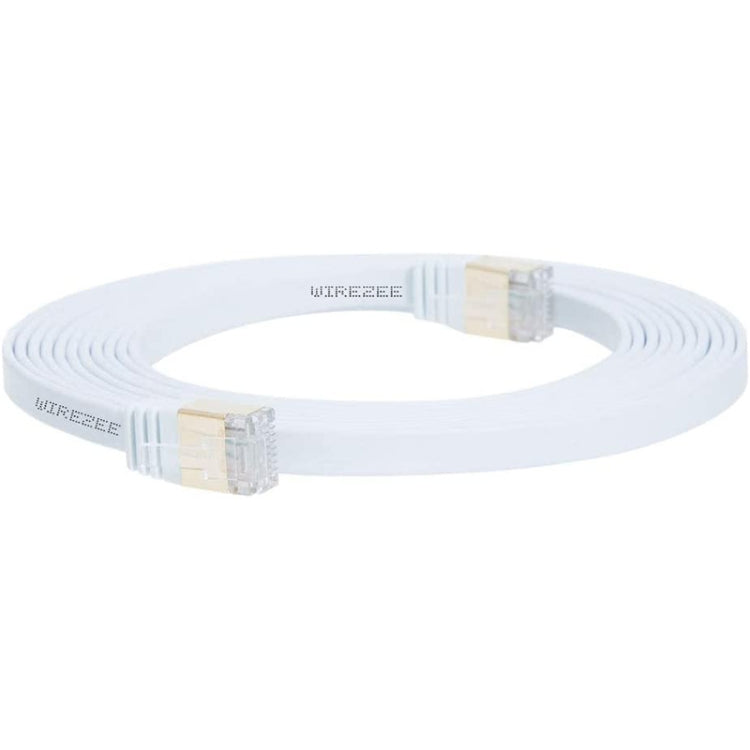 Gold Plated Head CAT7 High Speed 10Gbps Ultra-thin Flat Ethernet RJ45 Network LAN Cable (10m) - Lan Cable and Tools by PMC TechLife | Online Shopping South Africa | PMC TechLife | Buy Now Pay Later Mobicred