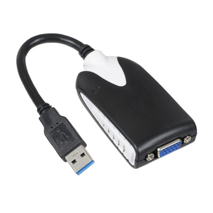 USB 3.0 to VGA Display Adapter, Resolution: 1920 x 1080(Black) - Cable by PMC Jewellery | Online Shopping South Africa | PMC Jewellery | Buy Now Pay Later Mobicred