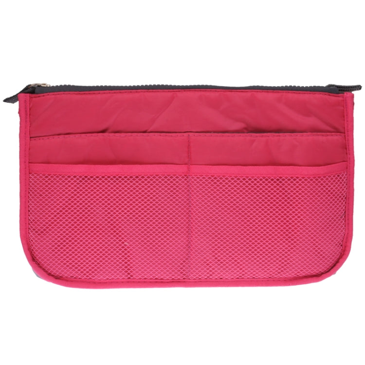 Thicken Portable Multi-function Double Zipper Cosmetic Bag, Storage Bag in Bag (Magenta) - Storage Bags by PMC Jewellery | Online Shopping South Africa | PMC Jewellery | Buy Now Pay Later Mobicred