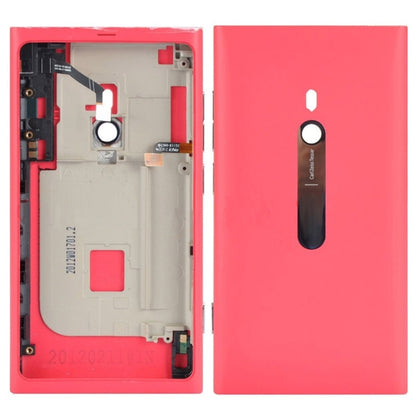 Battery Back Cover with Buttons for Nokia Lumia 800(Pink) - Back Cover by PMC Jewellery | Online Shopping South Africa | PMC Jewellery | Buy Now Pay Later Mobicred