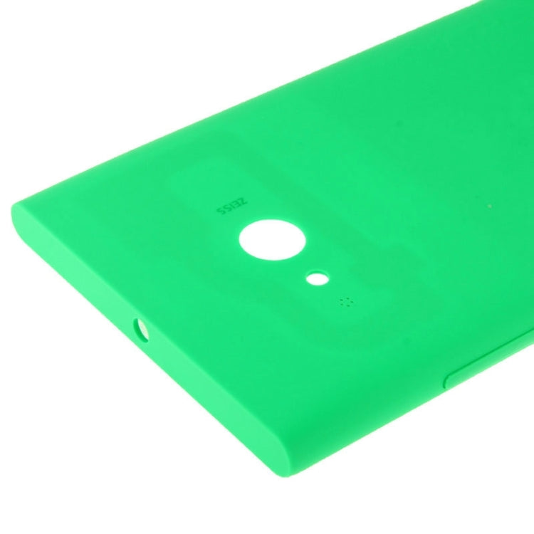 Solid Color Plastic Battery  Back Cover for Nokia Lumia 730(Green) - Back Cover by PMC Jewellery | Online Shopping South Africa | PMC Jewellery