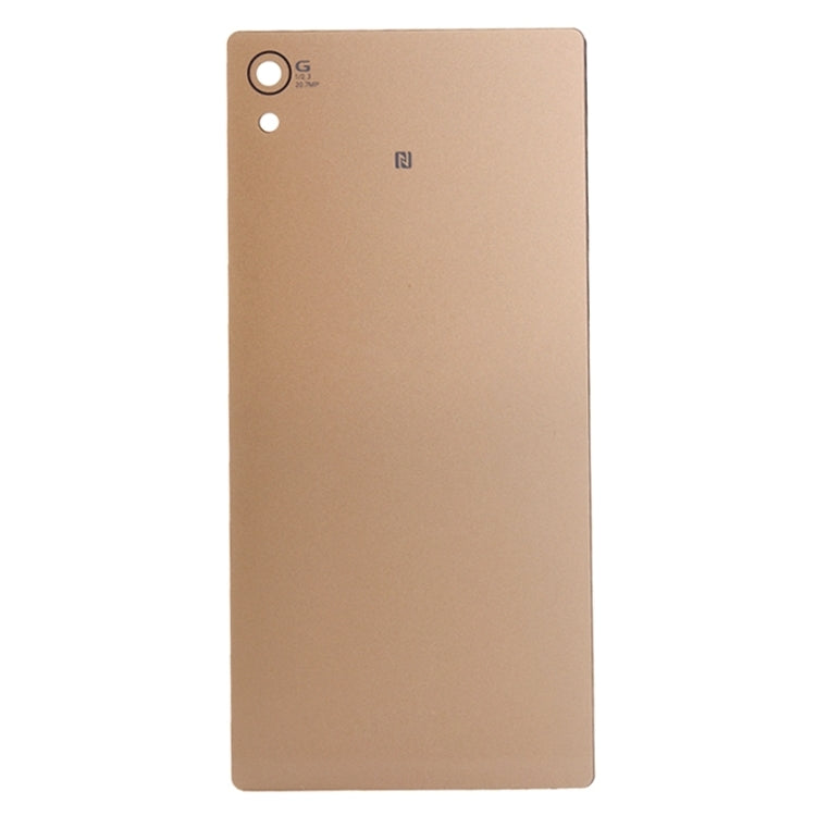 Original Glass Material Back Housing Cover for Sony Xperia Z4(Gold) - Back Cover by PMC Jewellery | Online Shopping South Africa | PMC Jewellery | Buy Now Pay Later Mobicred
