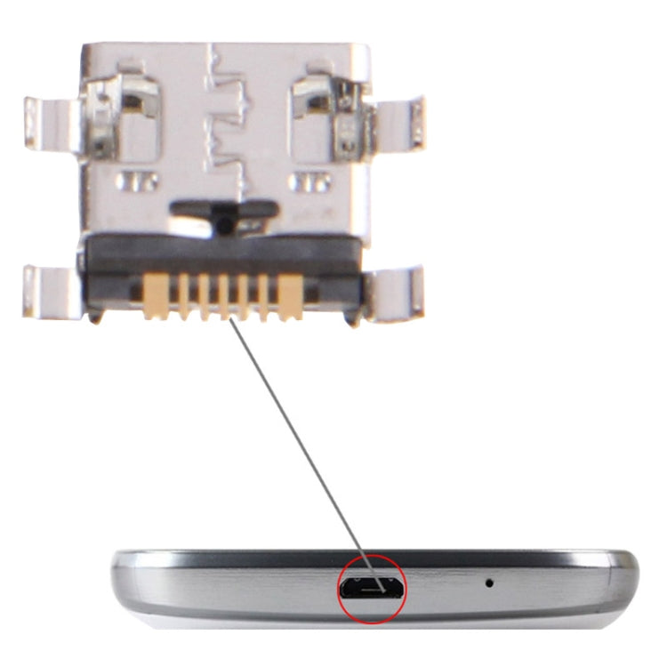 For Galaxy Trend Duos / S7562 10pcs Charging Port Connector - Tail Connector by PMc TechLife | Online Shopping South Africa | PMc TechLife | Buy Now Pay Later Mobicred