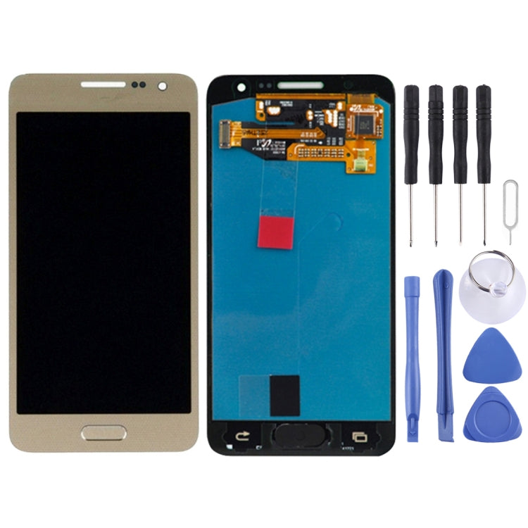 Original LCD Display + Touch Panel for Galaxy A3 / A300, A300F, A300FU(Gold) - free shipping - PMc TechLife - Order now!