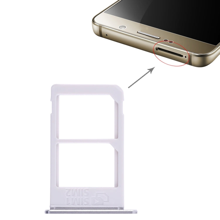For Galaxy Note 5 / N920 Double SIM Card Tray(Silver) - free shipping - PMc TechLife - Order now!