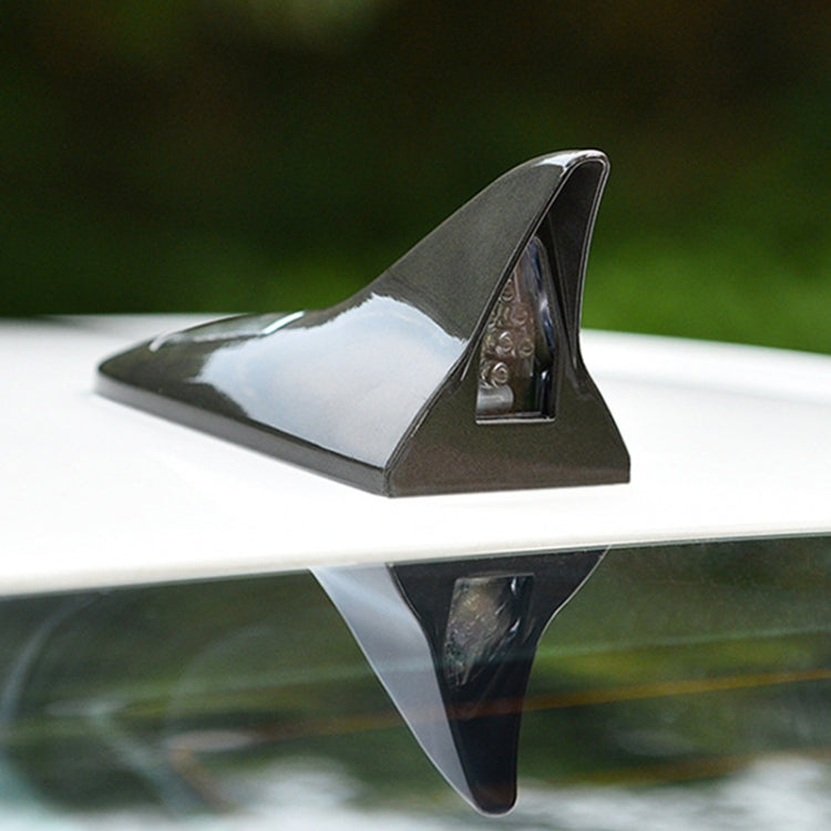 Solar Shark Fin High-positioned Alarm Light(Grey) - Warning Lights by PMC TechLife | Online Shopping South Africa | PMC TechLife | Buy Now Pay Later Mobicred