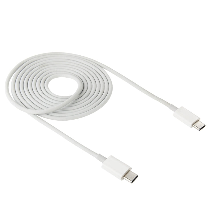 2m USB-C / Type-C 3.1 Male Connector to Male Extension Data Cable(White) - USB-C & Type-C Cable by PMC Jewellery | Online Shopping South Africa | PMC Jewellery | Buy Now Pay Later Mobicred