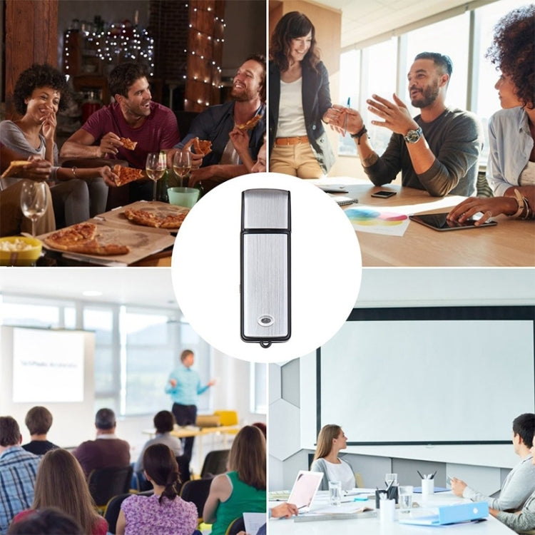 USB Voice Recorder + 16GB USB Flash Disk - U-Disk Recorder by PMC TechLife | Online Shopping South Africa | PMC TechLife | Buy Now Pay Later Mobicred