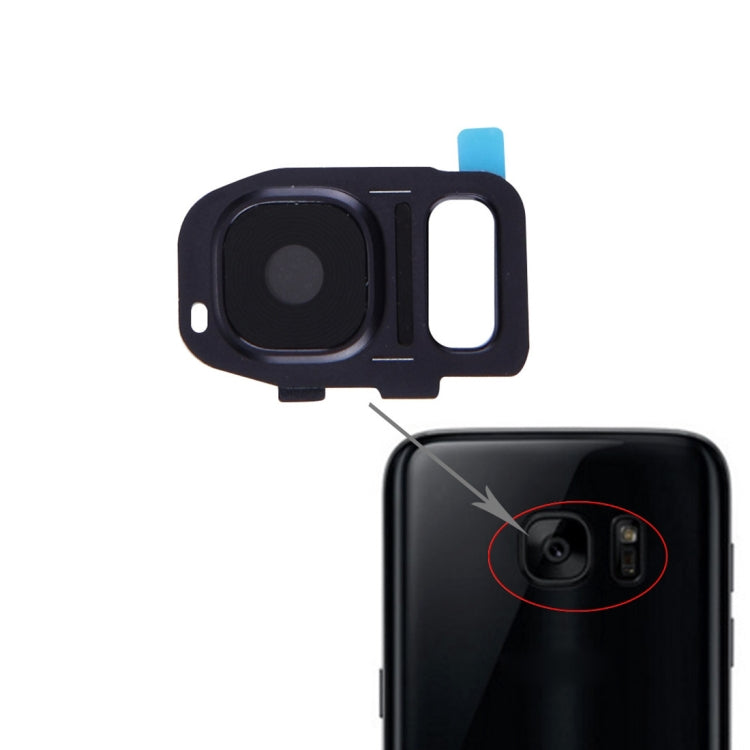 For Galaxy S7 / G930 Rear Camera Lens Cover (Black) - Camera by PMC Jewellery | Online Shopping South Africa | PMC Jewellery