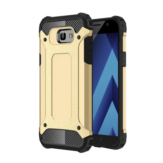 For Galaxy A5 (2017) / A520 Tough Armor TPU + PC Phone Case(Gold) - Galaxy Phone Cases by PMC Jewellery | Online Shopping South Africa | PMC Jewellery