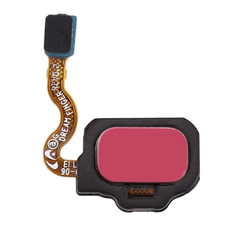 For Galaxy S8 / S8+ Fingerprint Button Flex Cable(Red) - Home key & Side Key by PMC Jewellery | Online Shopping South Africa | PMC Jewellery | Buy Now Pay Later Mobicred