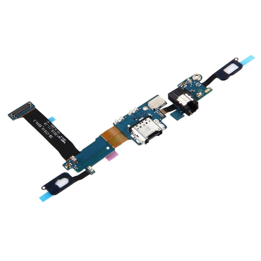 For Galaxy C7 Pro / C7010 Charging Port + Home Button + Earphone Jack Flex Cable - Single Tail Connector by PMC Jewellery | Online Shopping South Africa | PMC Jewellery | Buy Now Pay Later Mobicred