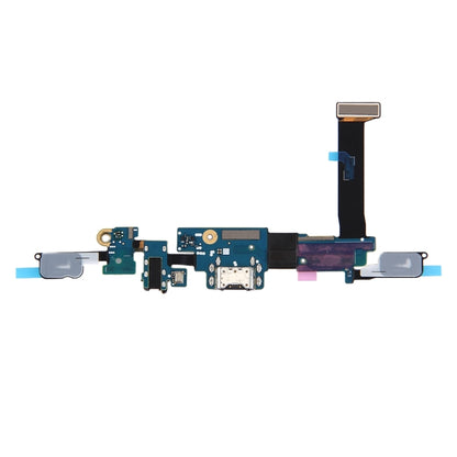 For Galaxy C7 Pro / C7010 Charging Port + Home Button + Earphone Jack Flex Cable - Single Tail Connector by PMC Jewellery | Online Shopping South Africa | PMC Jewellery | Buy Now Pay Later Mobicred