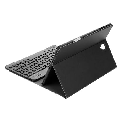 ST830S Bluetooth 3.0 Fine Wool Texture PU Leather ABS Detachable Seven-color Backlight Bluetooth Keyboard Leather Tablet Case for Samsung Galaxy Tab S4 10.5 inch T830 / T835, with Pen Slot & Holder (Black) - Samsung Keyboard by PMC Jewellery | Online Shopping South Africa | PMC Jewellery