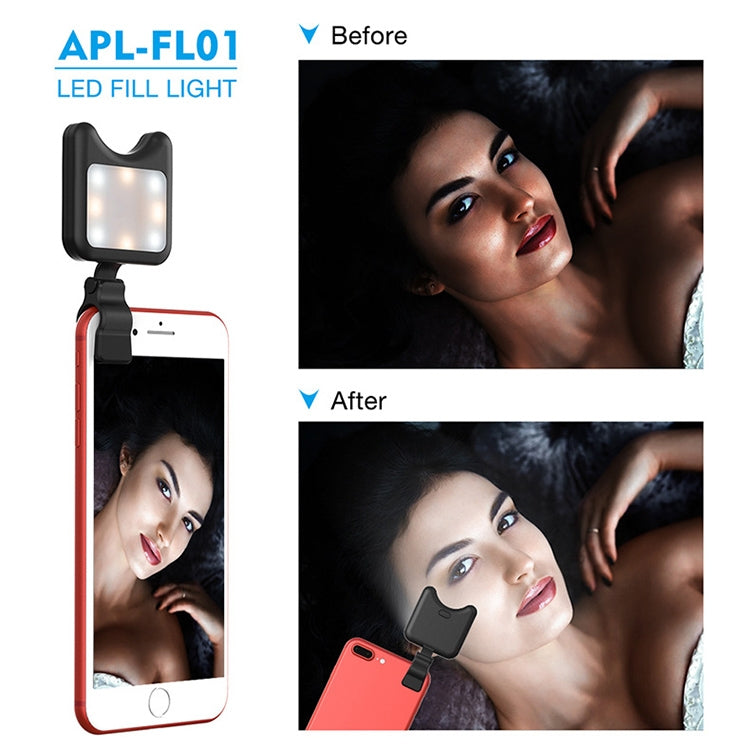 APEXEL Portable Handheld Lazy Live Broadcast Desktop Folding Universal Bluetooth Tripod Phone Holder with Flashlight - Stand by APEXEL | Online Shopping South Africa | PMC TechLife | Buy Now Pay Later Mobicred