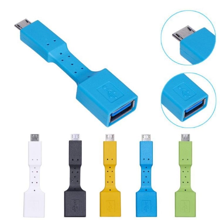 5 PCS Micro USB Male to USB 3.0 Female OTG Adapter (Black) - OTG Adapter by PMC Jewellery | Online Shopping South Africa | PMC Jewellery | Buy Now Pay Later Mobicred