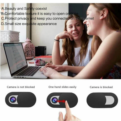 3 PCS Universal Ultra-thin Design WebCam Cover Shutter Slider Camera Cover, For Laptop, iPad, PC, Tablet, Cell Phones - Other by PMC Jewellery | Online Shopping South Africa | PMC Jewellery | Buy Now Pay Later Mobicred