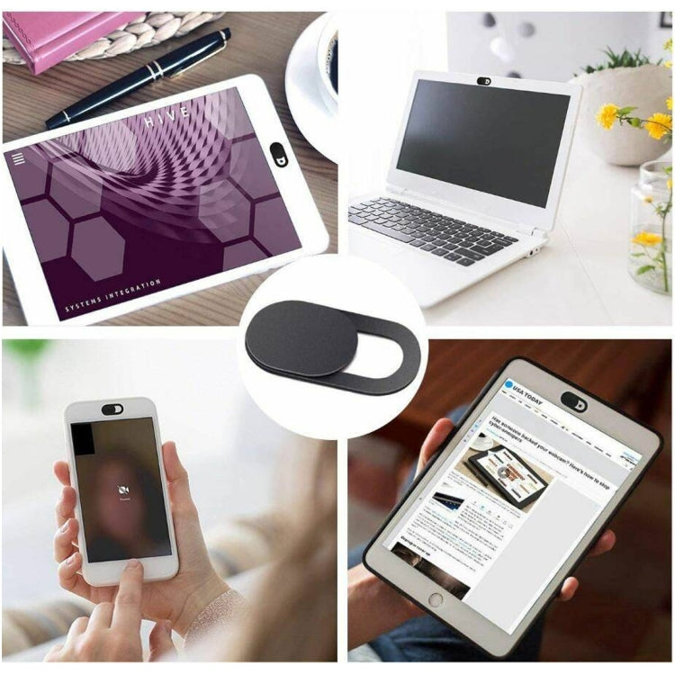3 PCS Universal Ultra-thin Design WebCam Cover Shutter Slider Camera Cover, For Laptop, iPad, PC, Tablet, Cell Phones - Other by PMC TechLife | Online Shopping South Africa | PMC TechLife | Buy Now Pay Later Mobicred