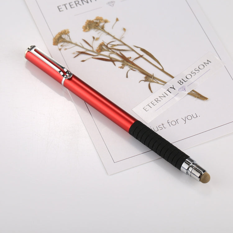 Universal 2 in 1 Multifunction Round Thin Tip Capacitive Touch Screen Stylus Pen, For iPhone, iPad, Samsung, and Other Capacitive Touch Screen Smartphones or Tablet PC(Red) - free shipping - PMc TechLife - Order now!