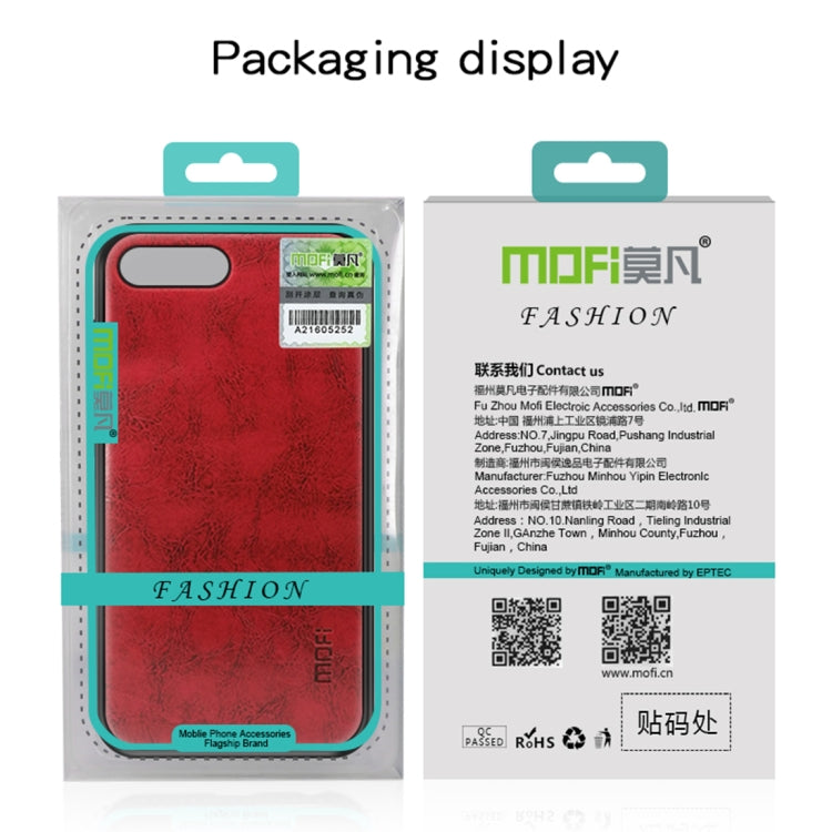 MOFI Shockproof TPU + PC + Leather Pasted Case for Galaxy Note 9(Red) - Galaxy Phone Cases by MOFI | Online Shopping South Africa | PMC Jewellery