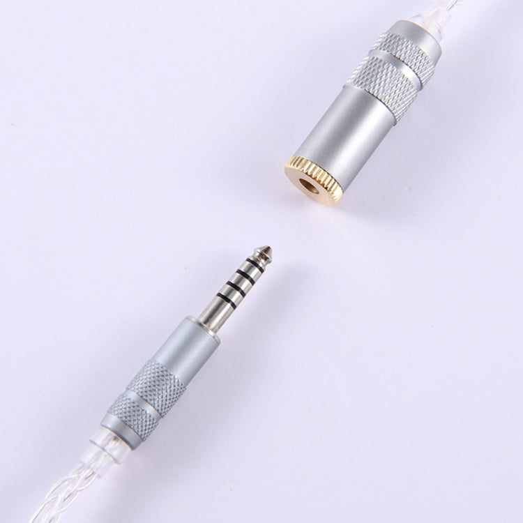 ZS0021 3.5mm Male to 2.5mm Female Balance Adapter Cable (Silver) - free shipping - PMC Jewellery - Order now!