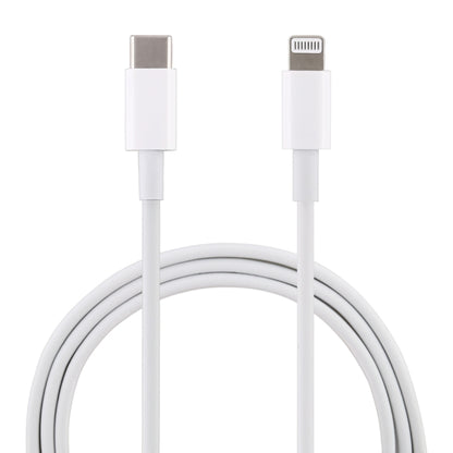 20W 9V/2A 1M USB-C / Type-C to 8 Pin PD Fast Charging Cable for iPhone, iPad, Cable Length: 1m(White) - Normal Style Cable by PMC Jewellery | Online Shopping South Africa | PMC Jewellery | Buy Now Pay Later Mobicred