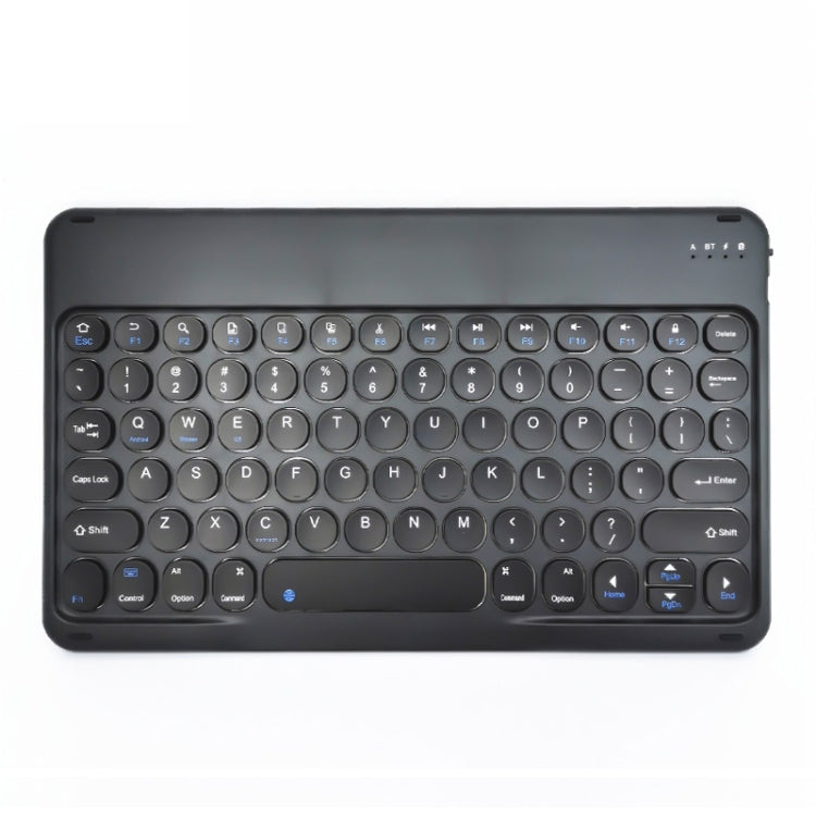 X3 10 inch Universal Tablet Round Keycap Wireless Bluetooth Keyboard (Black) - Universal Keyboard by PMC TechLife | Online Shopping South Africa | PMC TechLife
