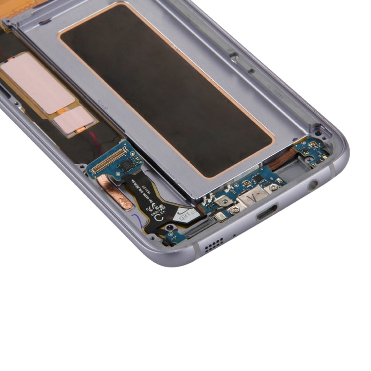 for Galaxy S7 Edge / G935A Digitizer Full Assembly with Frame & Charging Port Board & Volume Button & Power Button (Black) - free shipping - PMc TechLife - Order now!