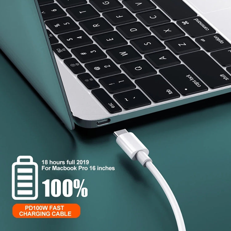 Original Xiaomi 6A USB-C / Type-C to USB-C / Type-C Fast Charging Data Cable, Length: 1m - USB-C & Type-C Cable by Xiaomi | Online Shopping South Africa | PMC Jewellery | Buy Now Pay Later Mobicred