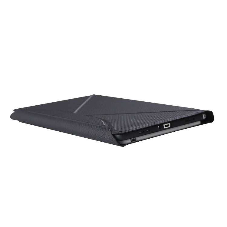 B610S Diamond Texture Triangle Back Holder Splittable Bluetooth Keyboard Leather Tablet Case with Backlight for Samsung Galaxy Tab S6 Lite (Black Black) - Samsung Keyboard by PMC TechLife | Online Shopping South Africa | PMC TechLife