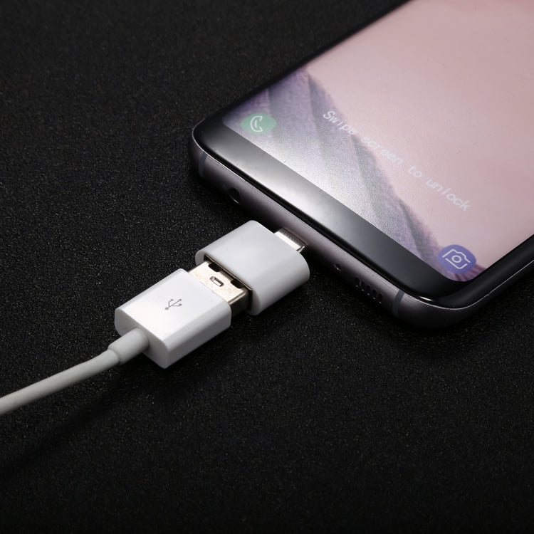 ABS Shell USB 2.0 to USB-C / Type-C Mini OTG Adapter Connector - OTG Adapter by PMC TechLife | Online Shopping South Africa | PMC TechLife | Buy Now Pay Later Mobicred