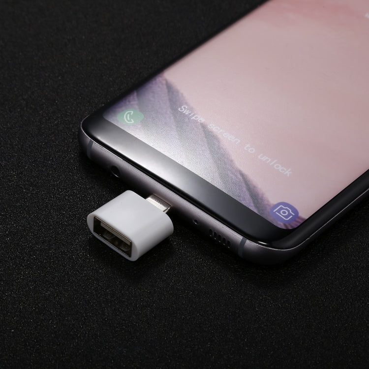 ABS Shell USB 2.0 to USB-C / Type-C Mini OTG Adapter Connector - OTG Adapter by PMC TechLife | Online Shopping South Africa | PMC TechLife | Buy Now Pay Later Mobicred
