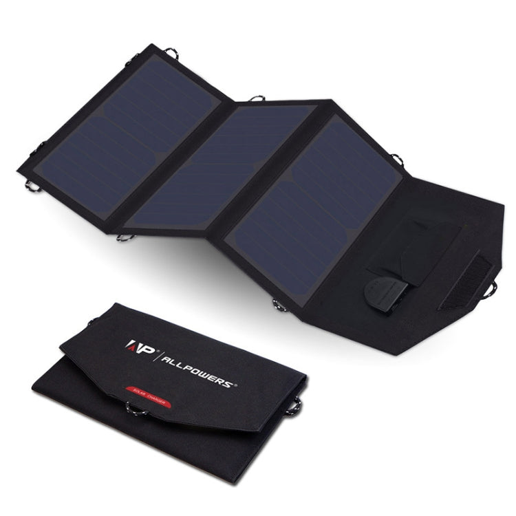 ALLPOWERS 18V 21W Solar Charger Panel Waterproof Foldable Solar Power - Charger by PMC TechLife | Online Shopping South Africa | PMC TechLife | Buy Now Pay Later Mobicred