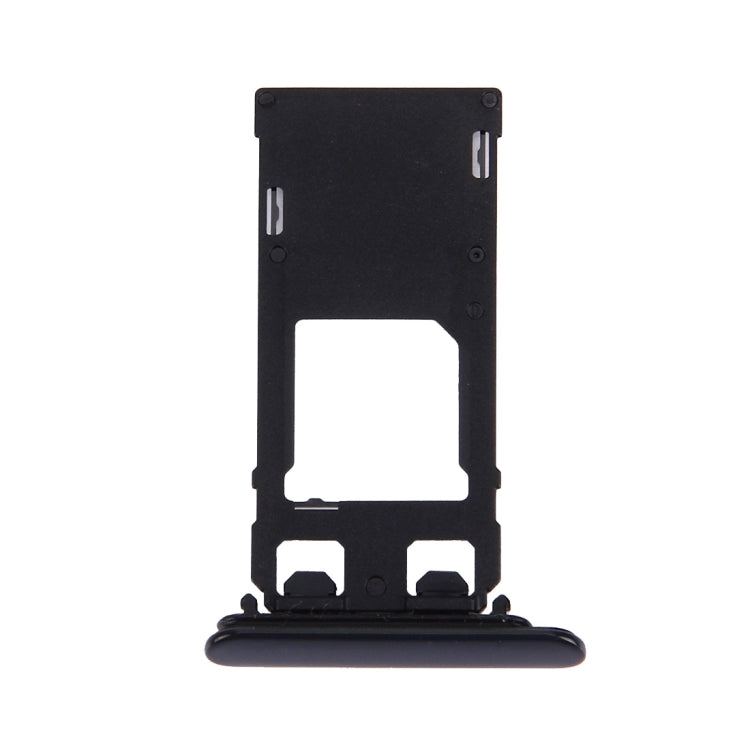 SIM Card Tray + Micro SD Card Tray for Sony Xperia XZ (Single SIM Version)(Black) - free shipping - PMC TechLife - Order now!